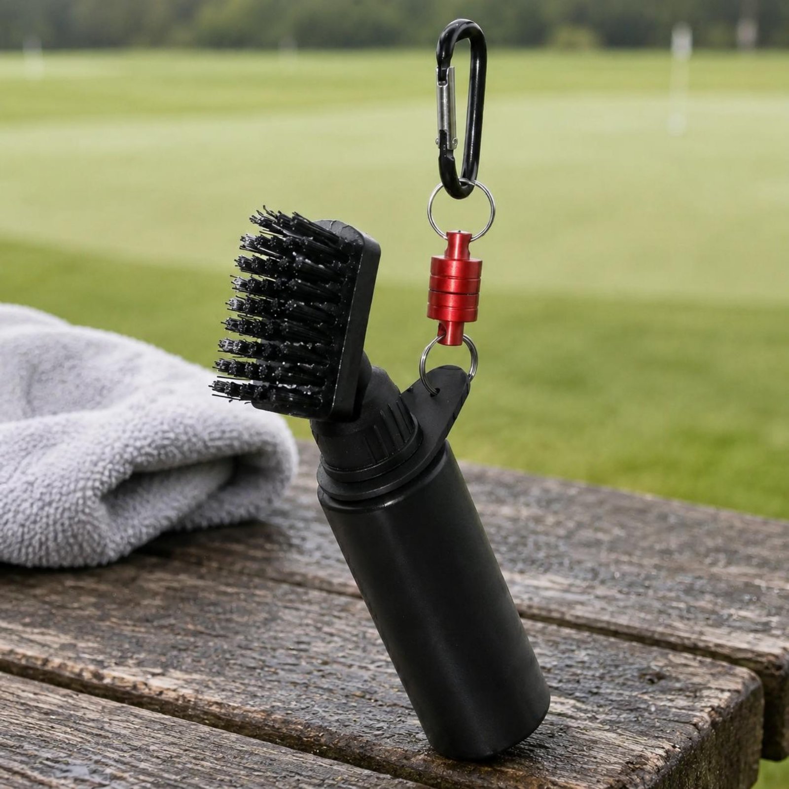 Golf Equipment Rental - Press Spray Club Brush Two-Bristle Bristle