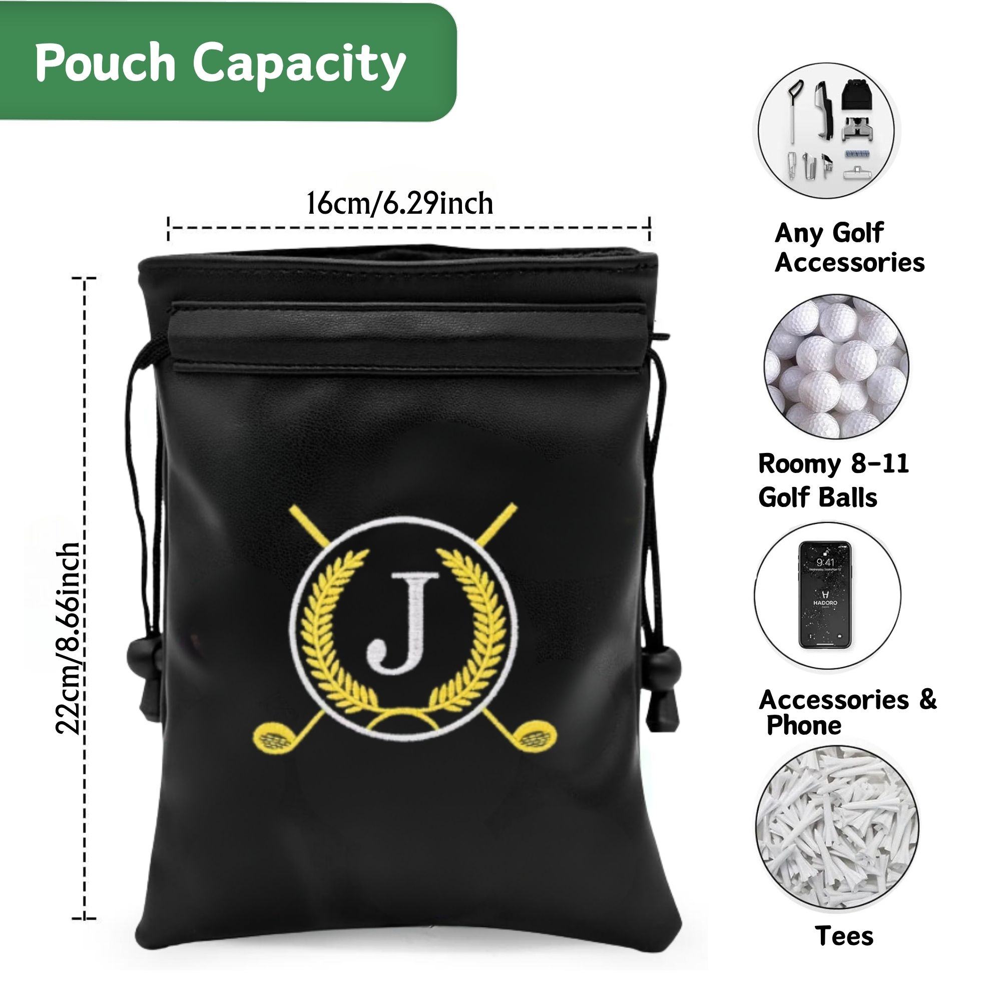 Funny Golf Valuables Pouch wit - đánh giá và giá Golf Equipment Drawing